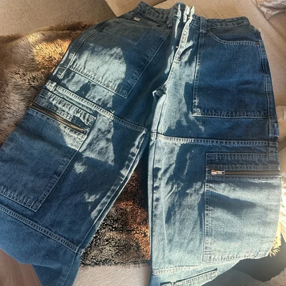 The Ragged Priest Creep Wide-Leg Combat Jeans - Picture 3 of 6